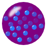 A superconducting wire expells a magnetic field.