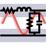 A part of a lumped transmission line model.