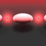 A nanoantenna with two closely placed qubits to reach the strong coupling regime.